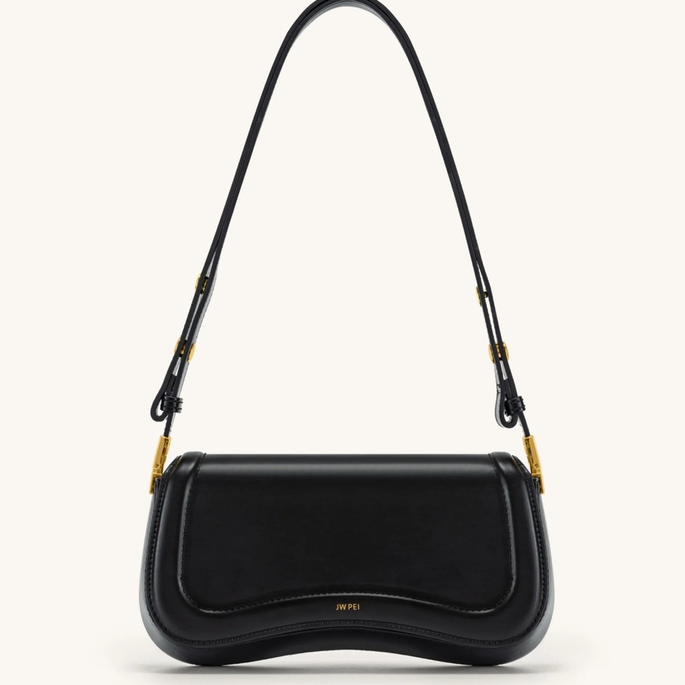 JW PEI Elegant Black Shoulder Bag